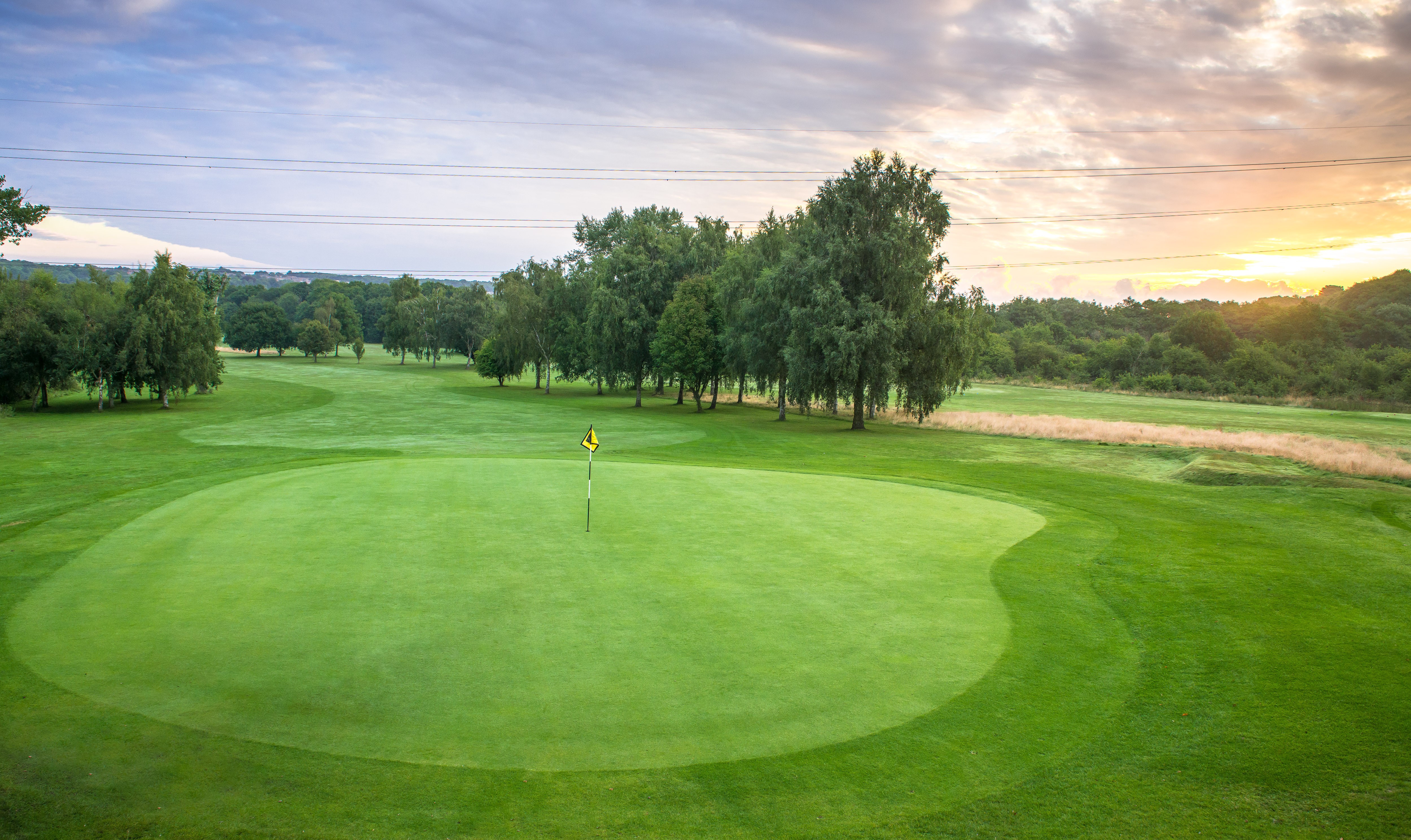 The 9Th Green Of Canterbury GC (Credit Andy Hiseman)